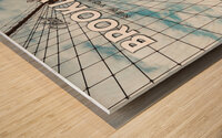 Brooklyn New York3 Wood print
