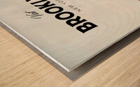 Brooklyn New York Wood print