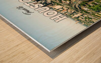 Houston Texas3 Wood print