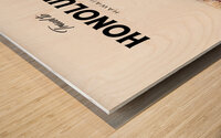 Honolulu Hawaii6 Wood print