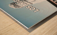 Los Angeles California18 Wood print