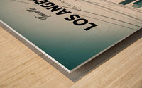 Los Angeles California22 Wood print