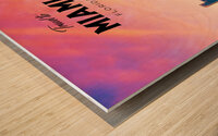 Miami Florida11 Wood print