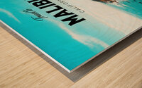 Malibu California3 Wood print