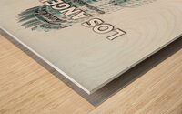 Los Angeles California19 Wood print
