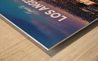 Los Angeles California14 Wood print