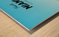 Miami Florida2 Wood print