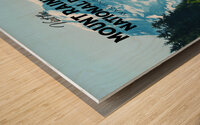 Mount Rainier National Park Wood print