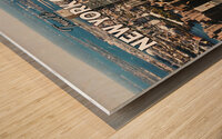 New York City15 Wood print