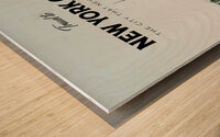 New York City222 Wood print