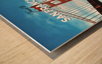 San Francisco California17 Wood print