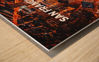 San Francisco California22 Wood print