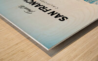 San Francisco California20 Wood print