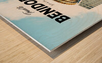Benidorm Spain Wood print