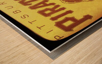 1963 pittsburgh pirates viewfinder slide Wood print