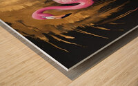 Flamingo Gold 5 2024 10 18 10 35 06 Wood print