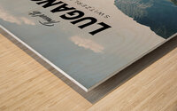Lugano Switzerland2 Wood print