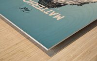 Matterhorn Switzerland5 Wood print