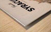 Syracuse Italy4 Wood print