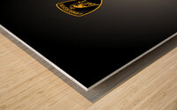 Lamborghini Aventador Ultimae Automotive Print Wood print
