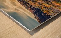 West Danby ponds Wood print