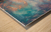 Cosmic Flamenco Wood print