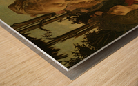 The Madonna and Child with the Infant Saint John the Baptist Wood print
