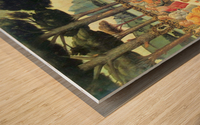 The Story of Nastagio Degli Onesti Wood print