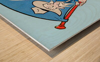 80s Ole Miss Art by Howie Wood print