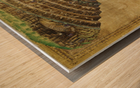 Map of The Inferno Wood print