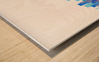 Buenos Aires Argentina City Skyline Print Wood print