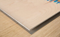 Toronto Ontario City Skyline Print Wood print