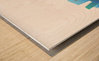 Lille France City Skyline Print Wood print