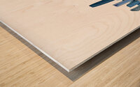 Guangzhou China City Skyline Print Wood print