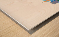 Porto Portugal City Skyline Print Wood print