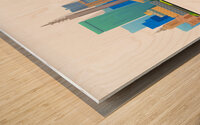 Birmingham England City Skyline Print Wood print