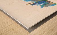 Sydney Australia City Skyline Print Wood print