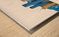 Vancouver British Columbia City Skyline Print Wood print
