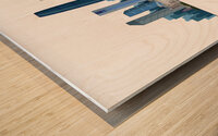 Guangzhou China City Skyline Print Wood print