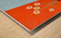 Im Watching You Daisies  Wood print