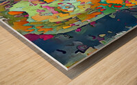 Mr graphic  Wood print