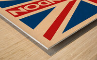 London England Travel Print Wood print