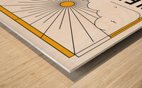 New York City Travel Print Wood print