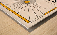 Istanbul Turkey Travel Print Wood print
