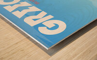 Greece Travel Print Wood print