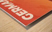 Germany Berlin Travel Print Wood print