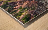 215 foot Taughannock falls  Wood print