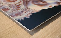 Fractal Goddess Unveiled Wood print