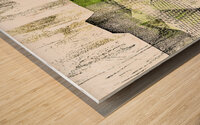 Mesa Green Wood print