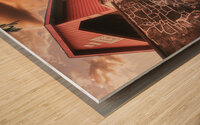Manasses Guth Covered Bridge Wood print